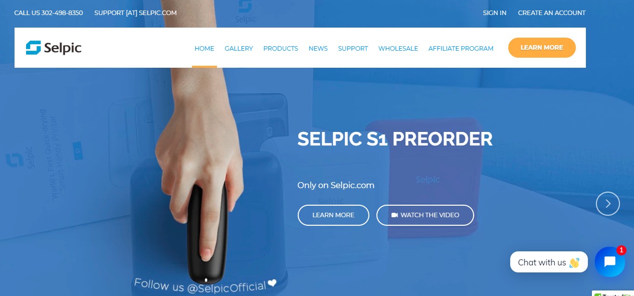 Selpic.com pre-order s1 s1+